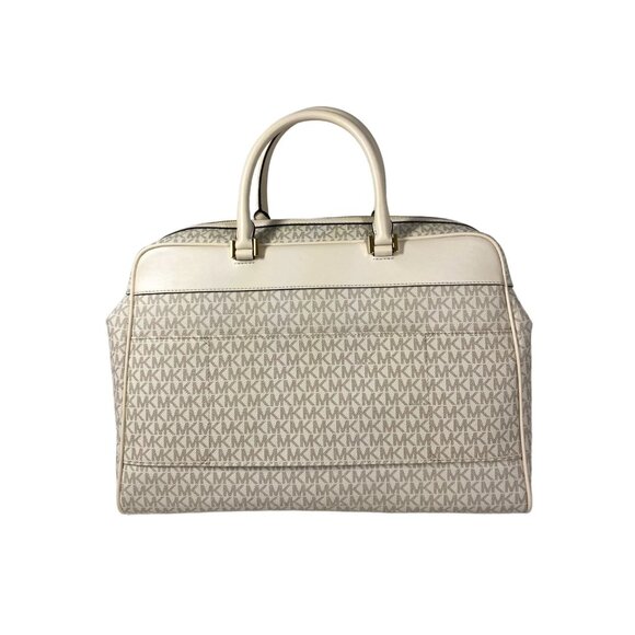 Michael Kors Travel Large Weekender in Light Cream Multi - Picture 5 of 8